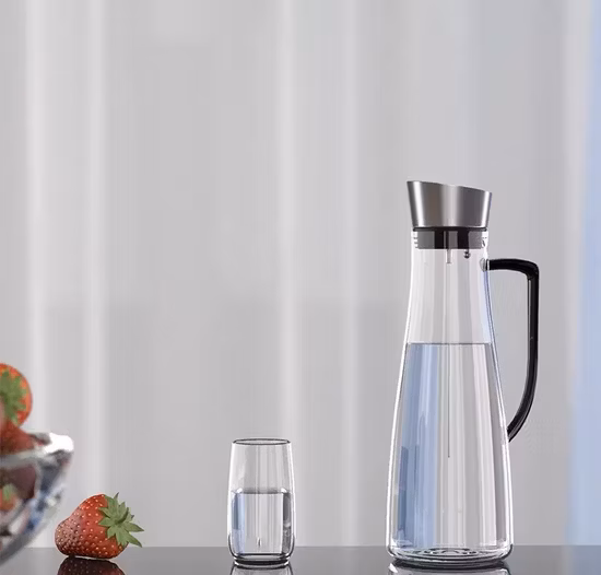無鉛ガラス ビールジョッキ ガラスウォータージャグ ウォータークーラージャグ ワイングラスジャグ